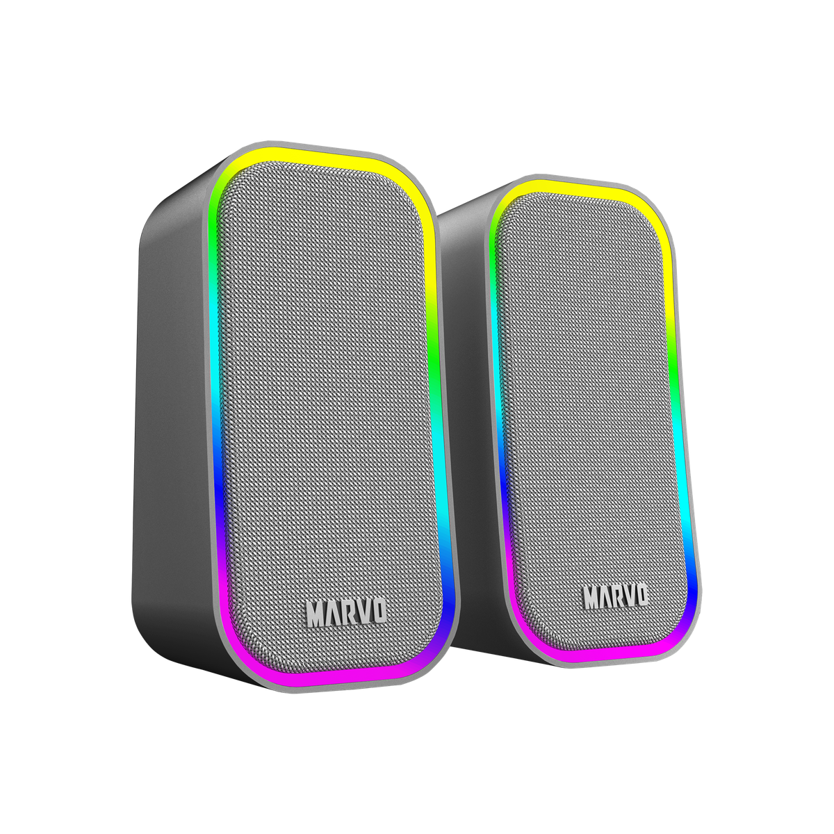 Marvo Havoc 20 Grey Wired Stereo Speaker Marvo Havoc 20 Grey Wired Stereo Speaker